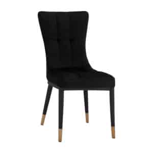 ΚΑΡΕΚΛΑ SAMMY ΜΕ ΜΑΥΡΟ ΒΕΛΟΥΔΟ & ΜΑΥΡΟ ΜΕΤΑΛΛΙΚΟ ΣΚΕΛΕΤΟ HM8722.04 46x54x95Υ εκ.