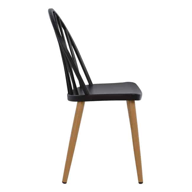 ΚΑΡΕΚΛΑ ΠΟΛΥΠΡΟΠΥΛΕΝΙΟΥ HM8118.02 ΜΑΥΡΗ ΜΕ ΜΕΤΑΛΛΙΚΑ ΠΟΔΙΑ ΣΥΣΚΕΥΑΣΙΑ 4ΤΜΧ 3