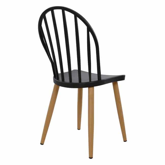 ΚΑΡΕΚΛΑ ΠΟΛΥΠΡΟΠΥΛΕΝΙΟΥ HM8118.02 ΜΑΥΡΗ ΜΕ ΜΕΤΑΛΛΙΚΑ ΠΟΔΙΑ ΣΥΣΚΕΥΑΣΙΑ 4ΤΜΧ 4