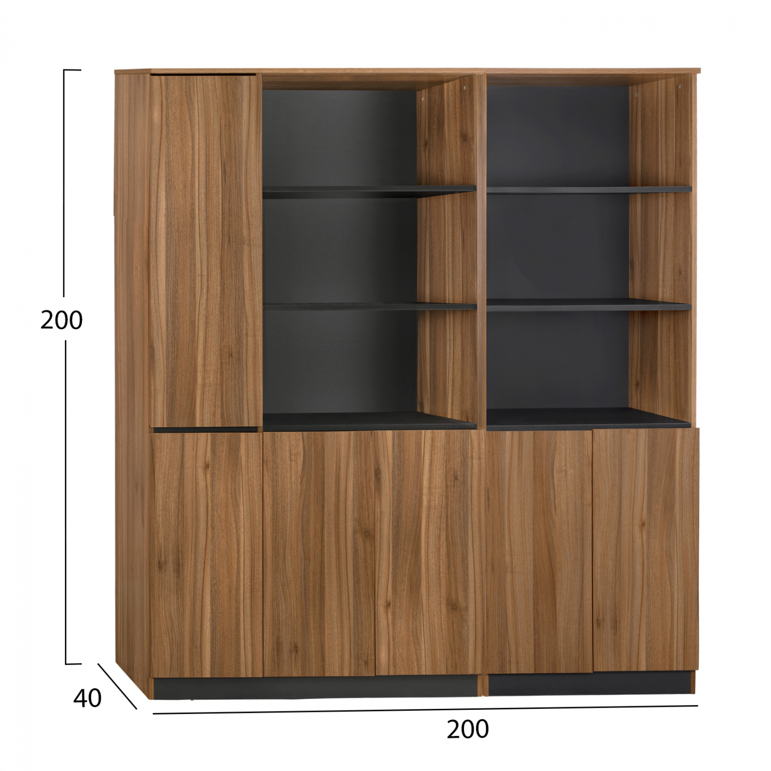 ΣΕΤ 2 ΤΜΧ ΒΙΒΛΙΟΘΗΚΗ ΓΡΑΦΕΙΟΥ ΕΠΑΓΓΕΛΜΑΤΙΚΗ SUPREME HM11368 1