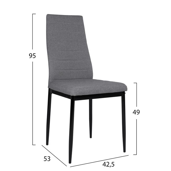 ΣΕΤ ΤΡΑΠΕΖΑΡΙΑΣ 5ΤΜΧ SONAMA ΕΠΙΦΑΝΕΙΑ 4 ΓΚΡΙ ΚΑΡΕΚΛΕΣ HM10355 2