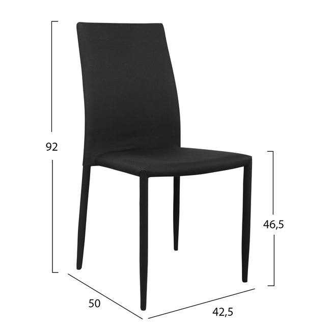 ΣΕΤ ΤΡΑΠΕΖΑΡΙΑΣ 5ΤΜΧ ΜΕ ΤΡΑΠΕΖΙ 120Χ70Χ765 ΚΑΡΕΚΛΕΣ ΤΕΤΑ ΜΑΥΡΕΣ HM11022 2