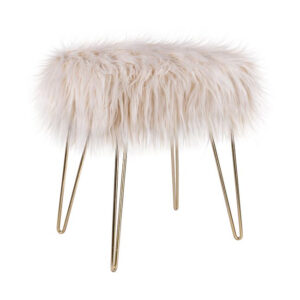 ΣΚΑΜΠΟ JAKIE HM8413.02 ΑΠΟ ΓΟΥΝΑ ΜΠΕΖ 38x26x43 εκ.