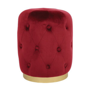 ΣΚΑΜΠΟ TORRIE HM8405.06 ΚΟΚΚΙΝΟ ΒΕΛΟΥΔΟ ΜΕ ΧΡΥΣΗ ΒΑΣΗ Φ37X46Υ εκ.