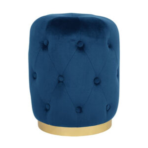 ΣΚΑΜΠΟ TORRIE HM8405.08 ΜΠΛΕ ΒΕΛΟΥΔΟ ΜΕ ΧΡΥΣΗ ΒΑΣΗ Φ37Χ46Υ εκ.