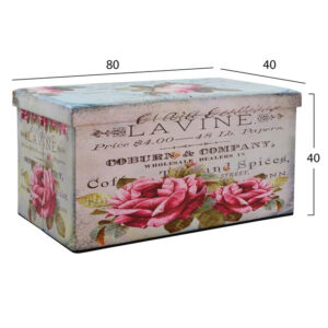 ΣΚΑΜΠΩ ΑΠΟ PU ΜΕ ΑΠΟΘΗΚΕΥΤΙΚΟ ΧΩΡΟ ROSE 80X40X40 HM8124 1