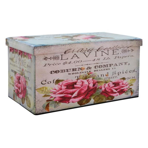 ΣΚΑΜΠΩ ΑΠΟ PU ΜΕ ΑΠΟΘΗΚΕΥΤΙΚΟ ΧΩΡΟ ROSE 80X40X40εκ HM8124