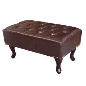 ΤΑΜΠΟΥΡΕ ΥΠΟΠΟΔΙΟ T.CHESTERFIELD EMMA HM226.01 PU 80x46x42Y εκ.ΣΚ.ΚΑΦΕ 1