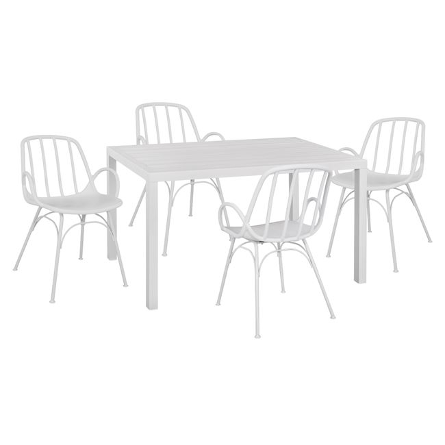 ΣΕΤ 5ΤΜΧ ΜΕ ΤΡΑΠΕΖΙ 140Χ80Χ75