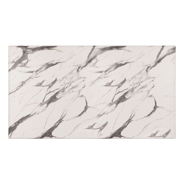 ΕΠΙΦΑΝΕΙΑ ΤΡΑΠΕΖΙΟΥ WERZALIT 120Χ80 MARBLE WHITE-GREY 5657 HM5630.11