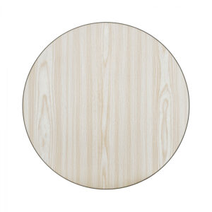 ΕΠΙΦΑΝΕΙΑ ΤΡΑΠΕΖΙΟΥ ΑΠΟ MDF Φ60 HM8436.03 ΔΡΥΣ ΜΑΥΡΟ