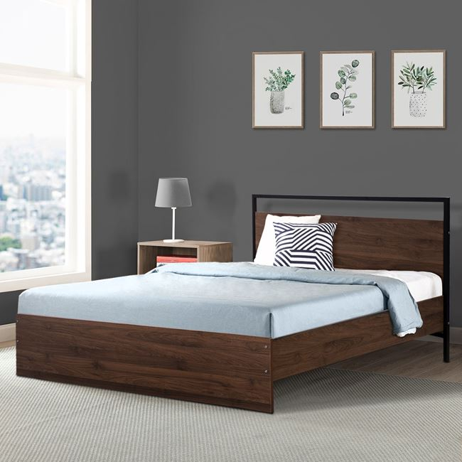 ΚΡΕΒΑΤΙ BENNETT HM578 ΔΙΠΛΟ 150x200 εκ. ΣΕ ΦΥΣΙΚΗ ΑΠΟΧΡΩΣΗ 1