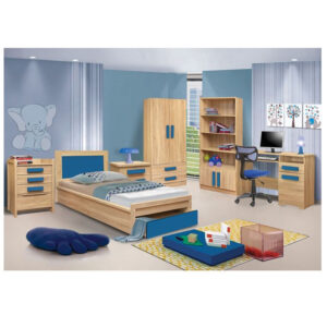 ΚΡΕΒΑΤΙ ΜΕ ΣΥΡΤΑΡΙ PLAYROOM HM330.01 SONAMA ΣΙΕΛ 90Χ190εκ 2