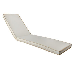 ΜΑΞΙΛΑΡΙ ΞΑΠΛΩΣΤΡΑΣ ΕΚΡΟΥ MYKONOS NEW 10εκ.ΜΕ ΡΕΛΙ ΚΑΦΕ 198x69x10 εκ.