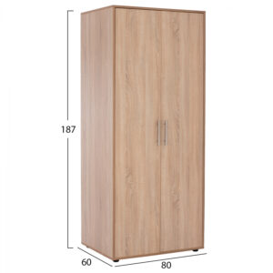 ΝΤΟΥΛΑΠΑ ΔΙΦΥΛΛΗ SONAMA OAK HM2419 80X60Χ187Υεκ 1