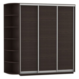 ΝΤΟΥΛΑΠΑ ΣΥΡΟΜΕΝΗ 3ΦΥΛΛΗ AMELIA HM2305.02 WENGE 180X60X220εκ 3