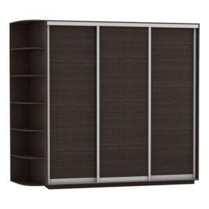 ΝΤΟΥΛΑΠΑ ΣΥΡΟΜΕΝΗ 3ΦΥΛΛΗ AMELIA HM2307.02 WENGE 210X60X220εκ 3