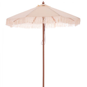 ΟΜΠΡΕΛΑ ΕΠΑΓΓΕΛΜΑΤΙΚΗ ΜΑΚΡΑΜΕ ΚΡΟΣΙ ΜΠΕΖ ΜΕ ΞΥΛΙΝΟ ΣΚΕΛΕΤΟ Φ225X2.50Υm HM5777.01