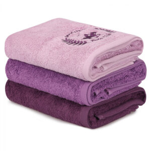 ΠΕΤΣΕΤΕΣ ΠΡΟΣΩΠΟΥ 3ΤΜΧ BEVERLY HILLS POLO CLUB HM12107 ΛΙΛΑ ΒΙΟΛΕΤΙ ΜΩΒ 50x90 εκ. 355BHP2301