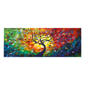 ΠΙΝΑΚΑΣ ΚΑΜΒΑΣ COLORFUL TREE HM7198.05 80X3X30 εκ.