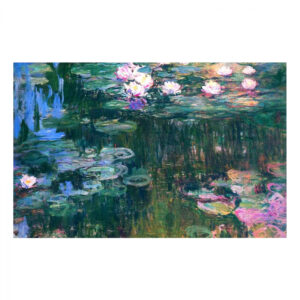 ΠΙΝΑΚΑΣ ΤΥΠΟΥ WATERLILIES HM7193.02 70X45X3 εκ.