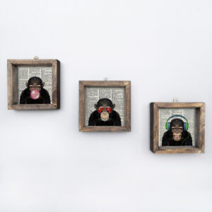 ΠΙΝΑΚΑΣ ΤΡΙΠΤΥΧΟ ΑΠΟ MDF 15Χ15 HM7324