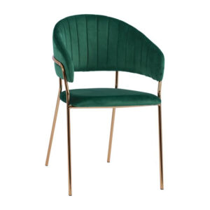 ΠΟΛΥΘΡΟΝΑΚΙ THEODORE HM8520.03 ΑΠΟ ΒΕΛΟΥΔΟ ΚΥΠΑΡΙΣΣΙ ΜΕ ΕΠΙΧΡΥΣΟ ΣΚΕΛΕΤΟ 55Χ50Χ82Υ εκ.