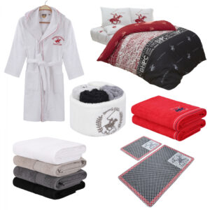 ΣΕΤ ΛΕΥΚΩΝ ΕΙΔΩΝ 6 ΤΕΜΑΧΙΩΝ BEVERLY HILLS POLO CLUB HM11556