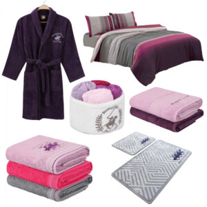 ΣΕΤ ΛΕΥΚΩΝ ΕΙΔΩΝ 6 ΤΕΜΑΧΙΩΝ BEVERLY HILLS POLO CLUB HM11558