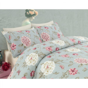 ΣΕΤ ΠΑΠΛΩΜΑΤΟΘΗΚΗ 3ΤΜΧ ΥΠΕΡΔΙΠΛΗ HM12054 ΓΑΛΑΖΙΟ ΡΟΖ 200x220 εκ. 143EPJ4281