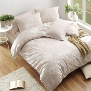 ΣΕΤ ΠΑΠΛΩΜΑΤΟΘΗΚΗ ΣΕΝΤΟΝΙ 2 ΜΑΞΙΛΑΡΟΘΗΚΕΣ ΥΠΕΡΔΙΠΛΑ HM12067 ΕΚΡΟΥ ΛΕΥΚΟ 220x240 εκ. 143EPJ4255