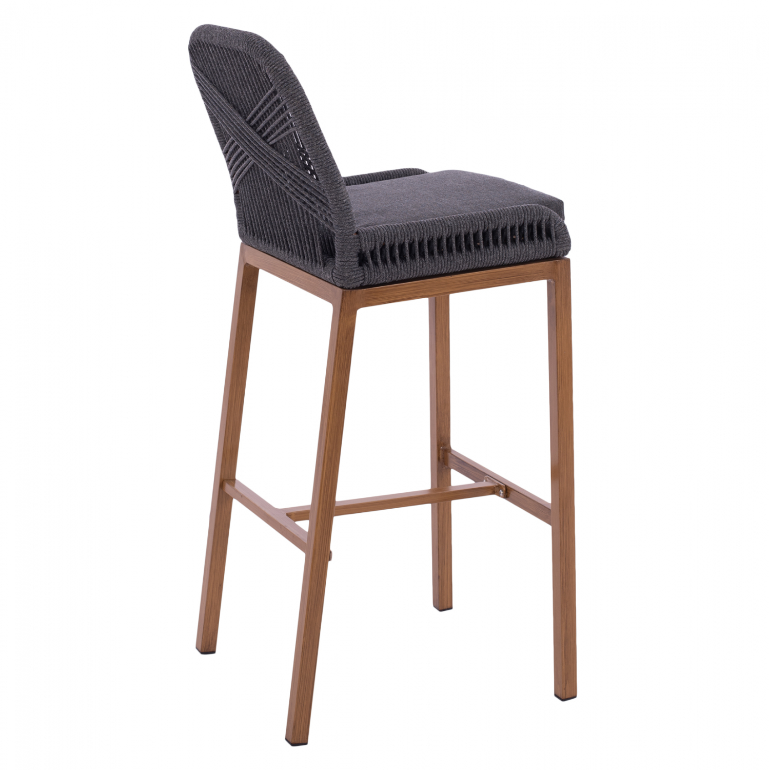 ΣΚΑΜΠΟ ΑΛΟΥΜΙΝΙΟΥ ΜΕ ΣΧΟΙΝΙ ΓΚΡΙ HM5791.02 46x53x115 εκ 4