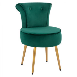 ΣΚΑΜΠΟ ΜΕ ΠΛΑΤΗ GUILLEM ΑΠΟ ΚΥΠΑΡΙΣΣΙ ΒΕΛΟΥΔΟ & ΧΡΥΣΑ ΠΟΔΙΑ HM8469.13 44x49x70Υ εκ.