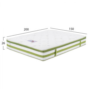 ΣΤΡΩΜΑ 150X200 ΑΝΩΣΤΡΩΜΑ ALOE VERA LATEX SUPER POCKET SPRING HM349.15 ROLL PACKING 1