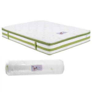 ΣΤΡΩΜΑ 150X200 ΑΝΩΣΤΡΩΜΑ ALOE VERA LATEX SUPER POCKET SPRING HM349.15 ROLL PACKING 2