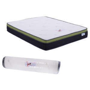 ΣΤΡΩΜΑ HM370.15 ALOE VERA POCKET SPRING ΑΝΩΣΤΡΩΜΑ MEMORY FOAM 150X200ROLL PACKING 2