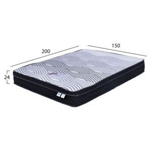 ΣΤΡΩΜΑ POCKET SPRING ΑΝΩΣΤΡΩΜΑ MEMORY FOAM 150X200 HM370.05 ΜΟΝΗ ΟΨΗ ROLL PACKING 1