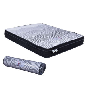 ΣΤΡΩΜΑ POCKET SPRING ΑΝΩΣΤΡΩΜΑ MEMORY FOAM 150X200 HM370.05 ΜΟΝΗ ΟΨΗ ROLL PACKING 2