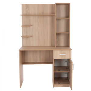 ΣΥΝΘΕΤΟ ΓΡΑΦΕΙΟΥ ΜΕ ΒΙΒΛΙΟΘΗΚΗ SONAMA OAK HM2426 1005x605x166 εκ 4