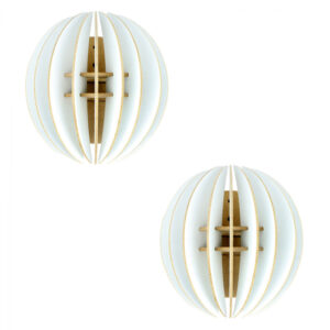 ΣΕΤ ΑΠΛΙΚΕΣ ΤΟΙΧΟΥ 2ΤΜΧ ΞΥΛΙΝΕΣ ΑΠΟ MDF ΛΕΥΚΟ HM7381.01 19