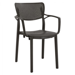 ΠΟΛΥΘΡΟΝΑ ΠΟΛΥΠΡΟΠΥΛΕΝΙΟΥ HM5797.10 ΧΡΩΜΑ ΑΝΘΡΑΚΙ 56x50x83 εκ.