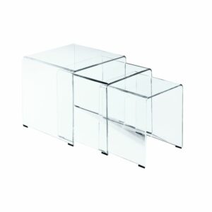 GLASSER Set 3  Βοηθητικά Τραπεζάκια