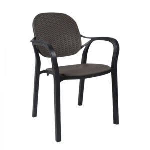 ΠΟΛΥΘΡΟΝΑ ΠΟΛΥΠΡΟΠΥΛΕΝΙΟΥ HM5820.10 ΑΝΘΡΑΚΙ 57x57x83 εκ.