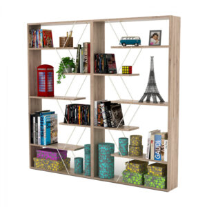 ΣΕΤ 2ΤΜΧ ΒΙΒΛΙΟΘΗΚΕΣ TARS ΣΕ ΧΡΩΜΑ SONAMA-ΛΕΥΚΟ HM11301.01 168x24x157 εκ.