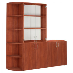 ΣΕΤ ΒΙΒΛΙΟΘΗΚΗΣ ΓΡΑΦΕΙΟΥ DEVON 3 ΤΜΧ APPLE WOOD HM11602.04 176x37x182 εκ.