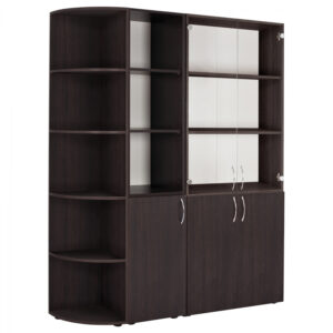 ΣΕΤ ΒΙΒΛΙΟΘΗΚΗΣ ΓΡΑΦΕΙΟΥ DEVON 3 ΤΜΧ ΒΕΓΓΕ HM11601.02 140x37x182 εκ.