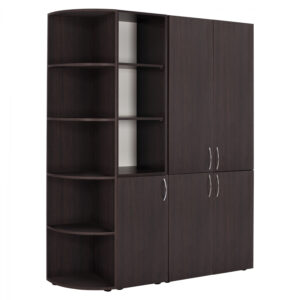 ΣΕΤ ΒΙΒΛΙΟΘΗΚΗΣ ΓΡΑΦΕΙΟΥ DEVON 3 ΤΜΧ ΒΕΓΓΕ HM11608.02 140x37x182 εκ.