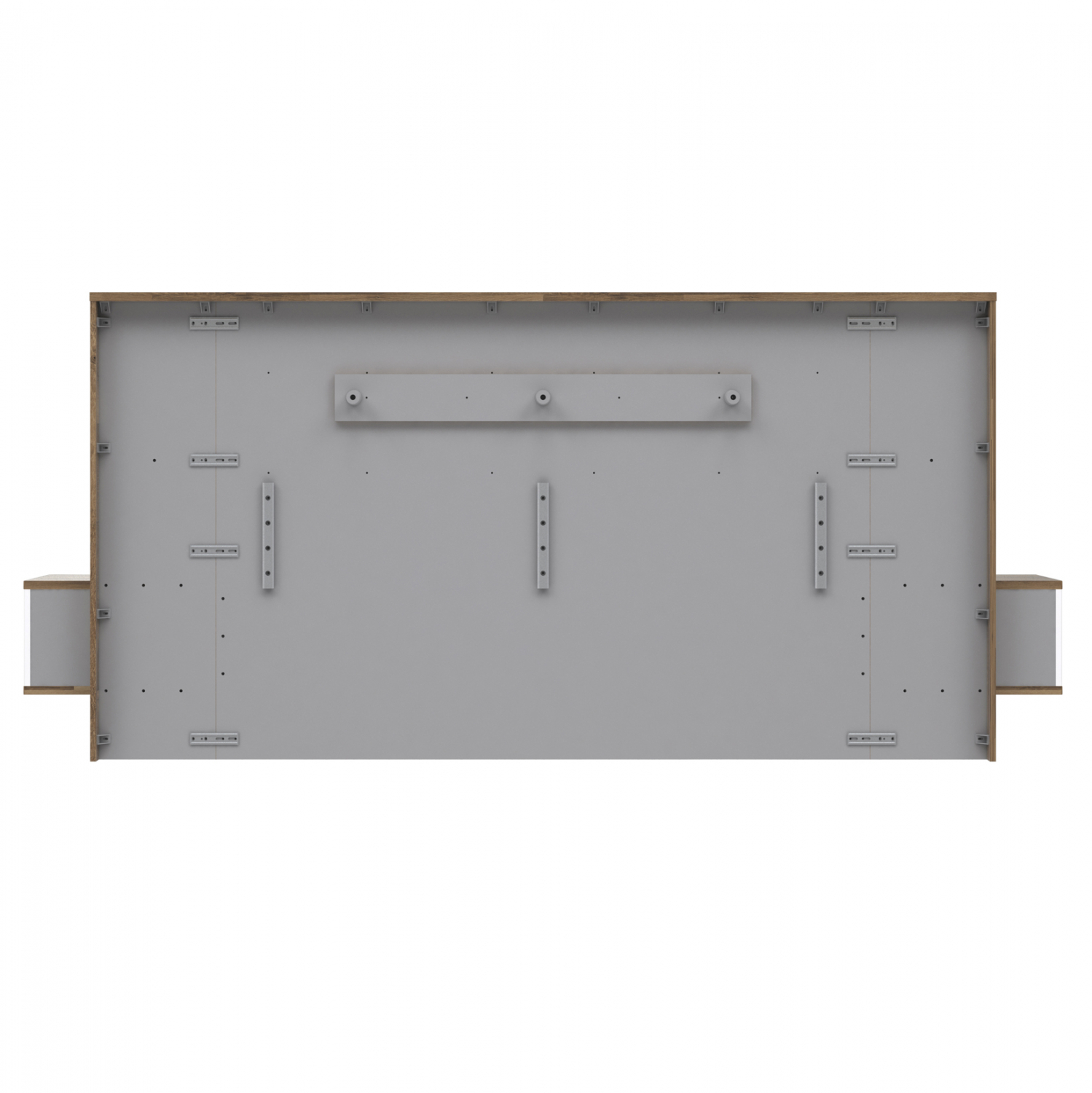 ΣΕΤ ΚΡΕΒΑΤΟΚΑΜΑΡΑΣ CALE HM8823 ΜΕ ΕΝΣΩΜΑΤΩΜΕΝΑ ΚΟΜΟΔΙΝΑ & LED ΓΙΑ ΣΤΡΩΜΑ 160Χ200 εκ. - Image 8