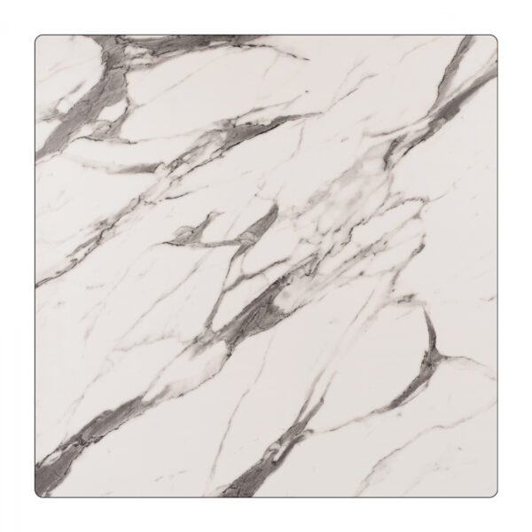 ΕΠΙΦΑΝΕΙΑ ΤΡΑΠΕΖΙΟΥ HPL HM5838.11 MARBLE WHITE-GREY 69x69 εκ. ΠΑΧΟΥΣ 12mm.