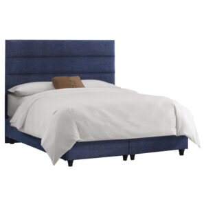 ΚΡΕΒΑΤΙ ELOISE ΑΠΟ ΜΠΛΕ ΥΦΑΣΜΑ HM615.08 ΓΙΑ ΣΤΡΩΜΑ 160x200